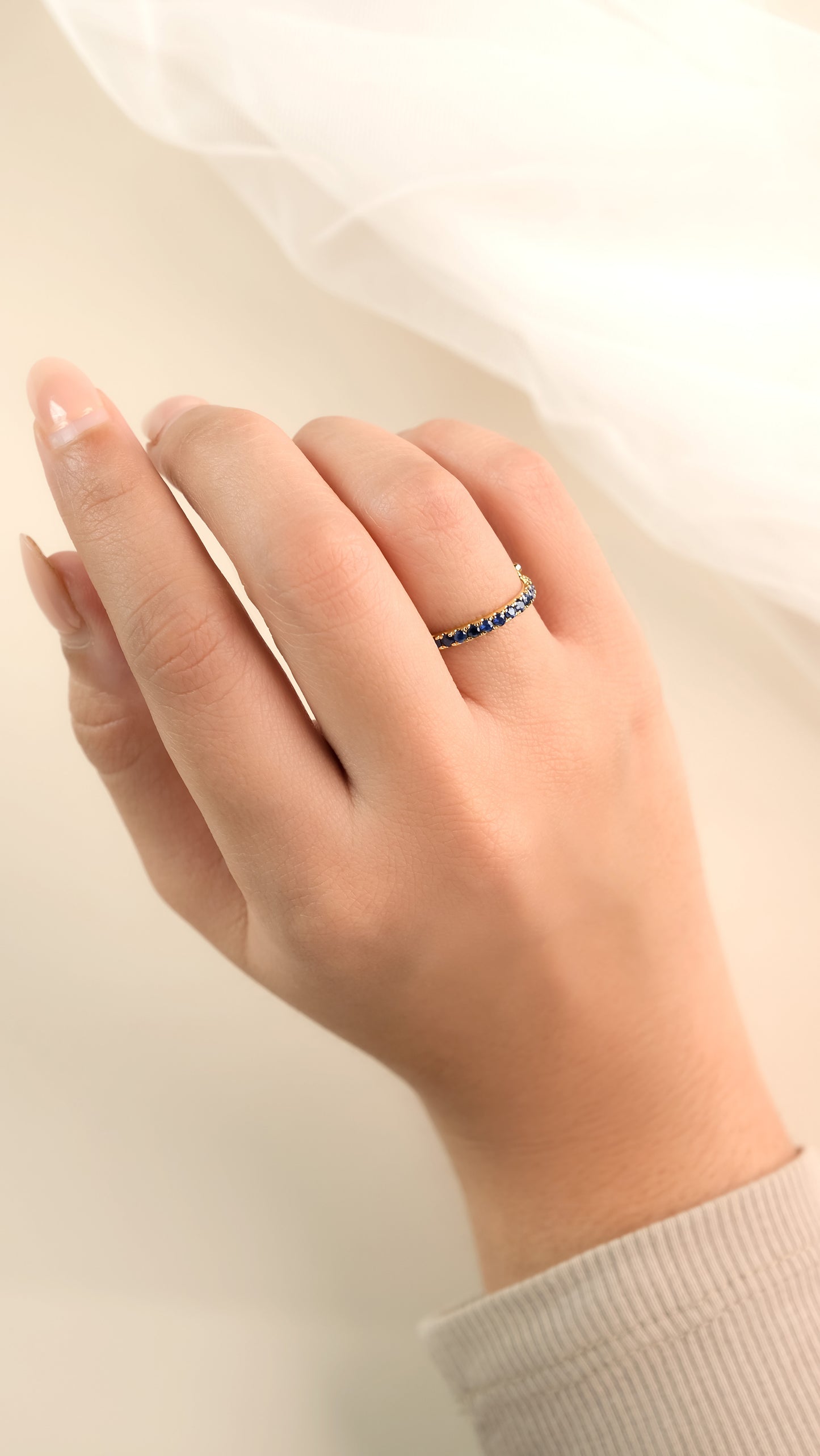 1/2 CT. T.W. Lab Created Diamond Band & Gemstone Versatile Flip Birthstone Ring in 14K Gold