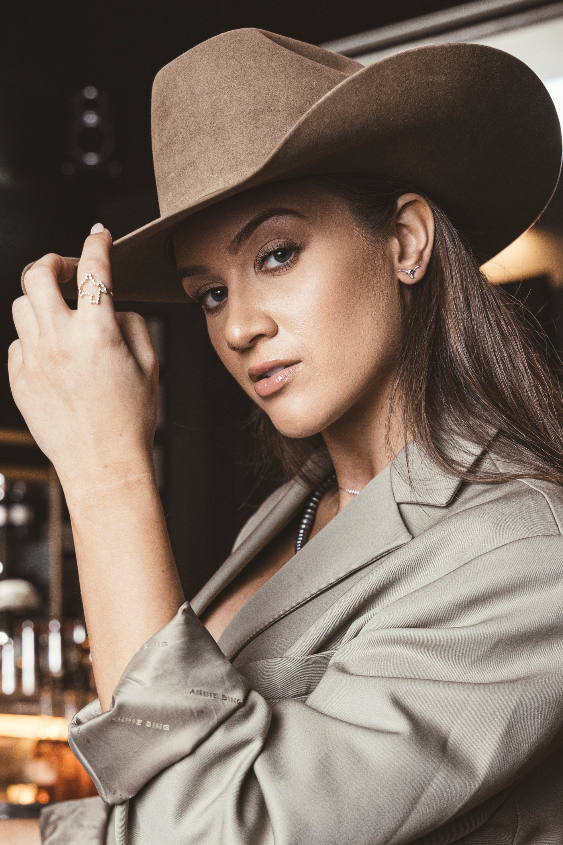 Bullish Bling Stud Earrings