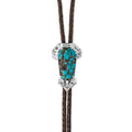 The Turquoise Shield Bolo