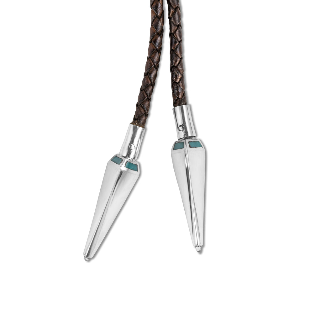 The Turquoise Shield Bolo