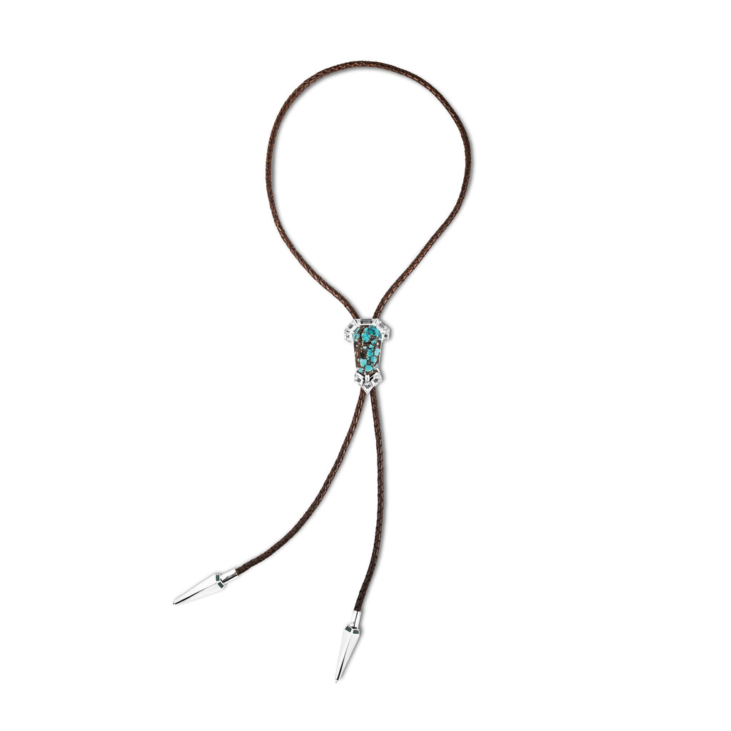 The Turquoise Shield Bolo