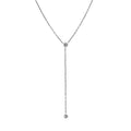 0.40 CT. T.W. Diamond Lariat Necklace in 18K Gold