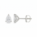 Pear Shaped Classic 3-Prong Lab Grown Diamond Studs