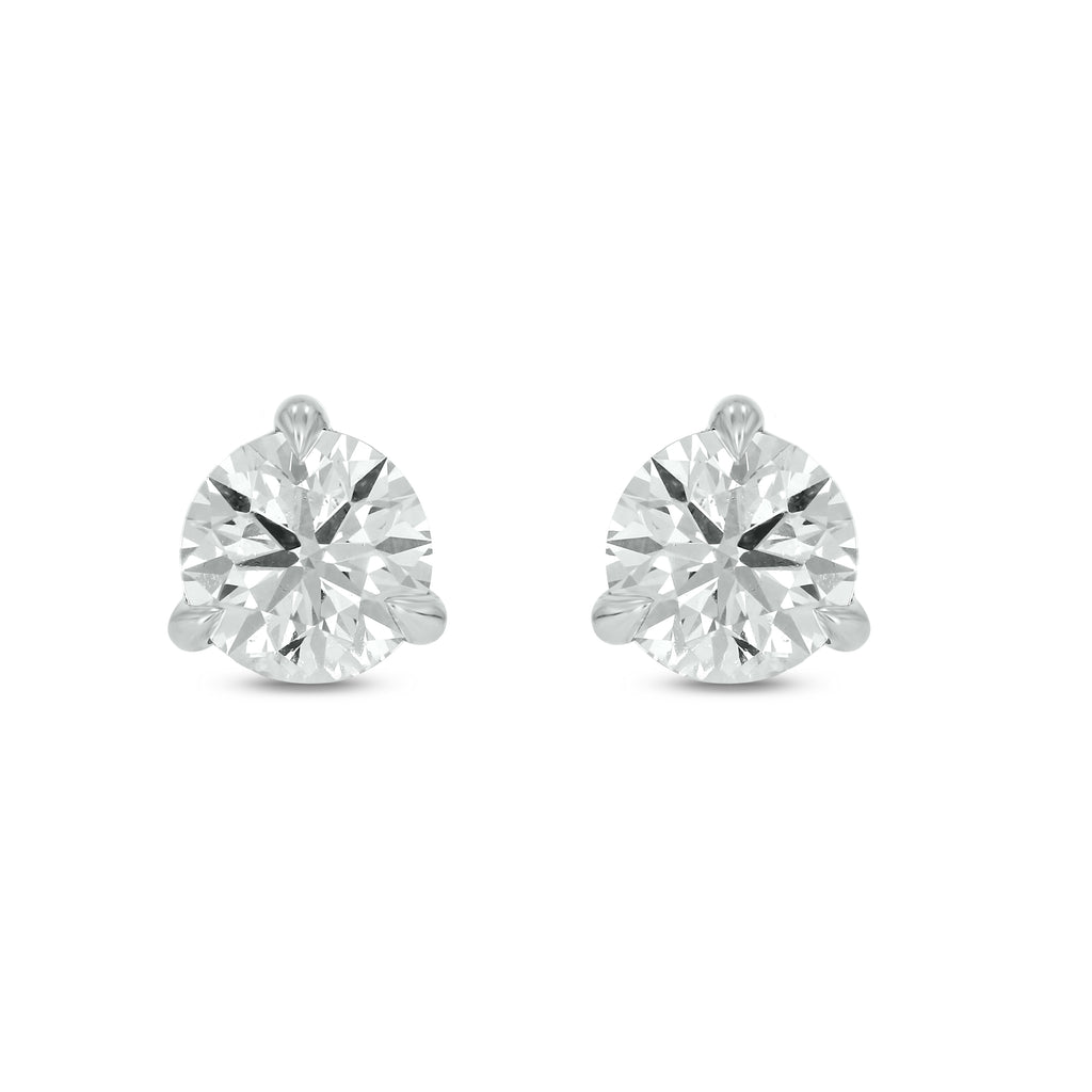 Round Martini Set Lab Grown Diamond Studs