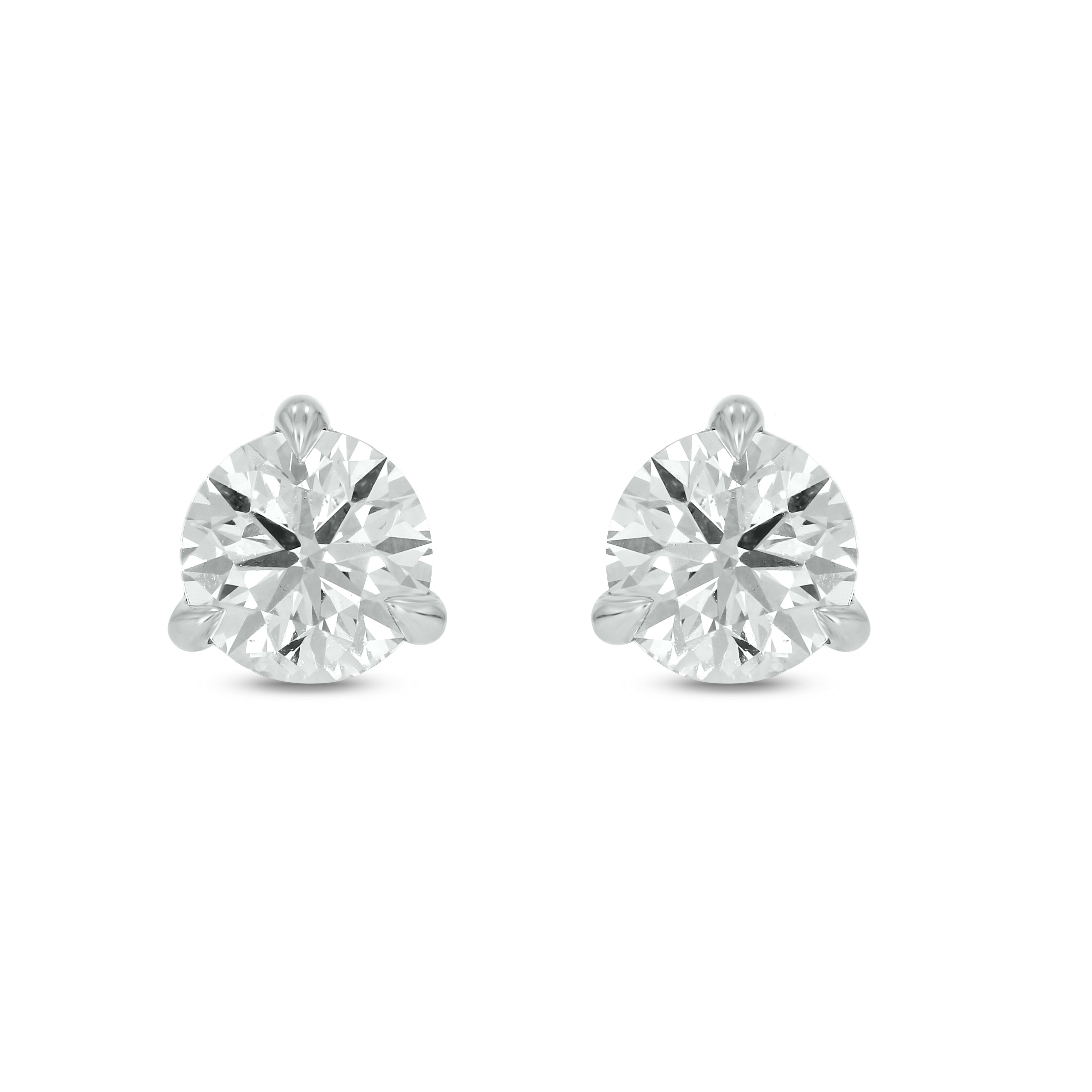Round Martini Set Lab Grown Diamond Studs