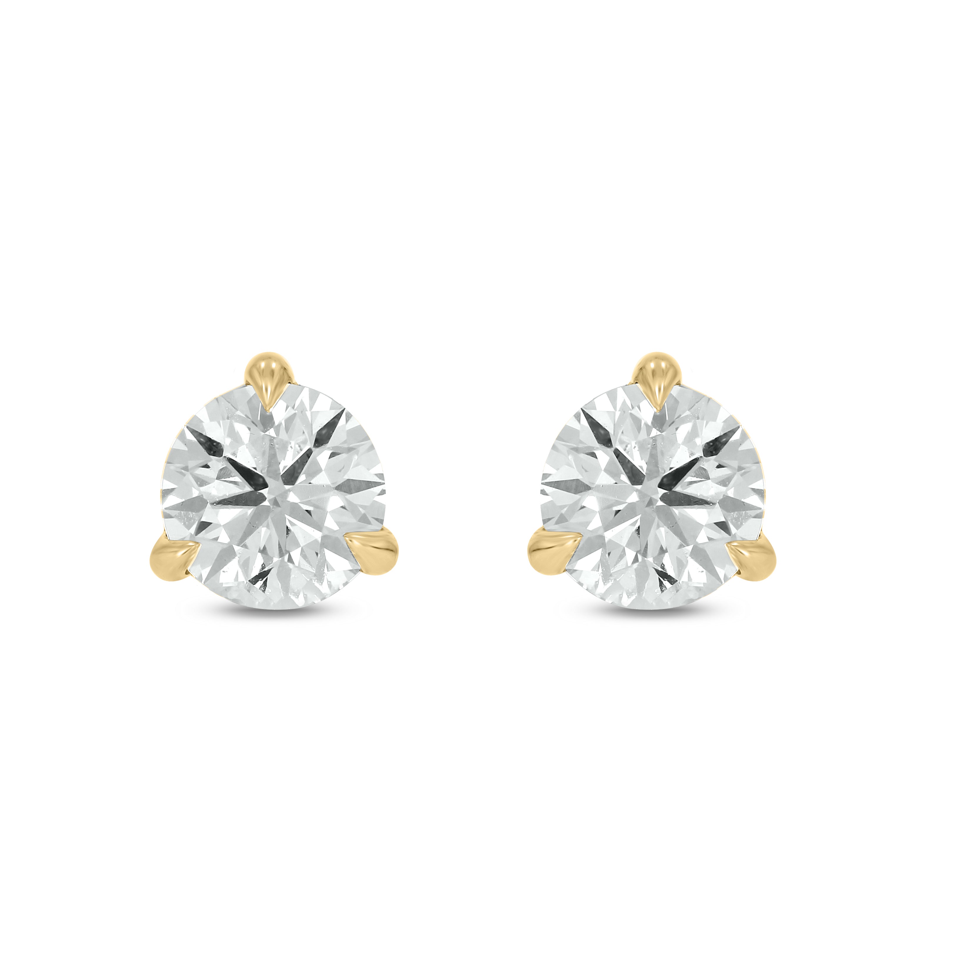 Round Martini Set Lab Grown Diamond Studs