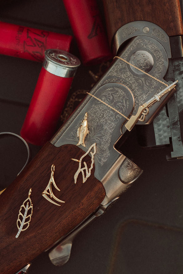 Morgan Nicole Signature Stack by Devereaux Gold Angler Charm
