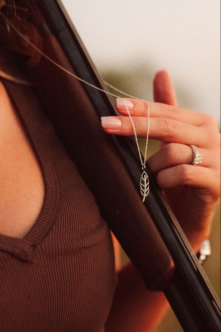 Morgan Nicole Signature Stack by Devereaux Gold Diamond Long Beard Charm