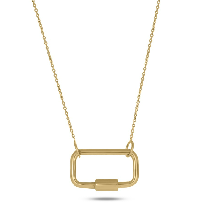 Morgan Nicole Signature Stack by Devereaux Gold Charm Necklace Chain