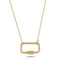 Morgan Nicole Signature Stack by Devereaux Gold Charm Necklace Chain