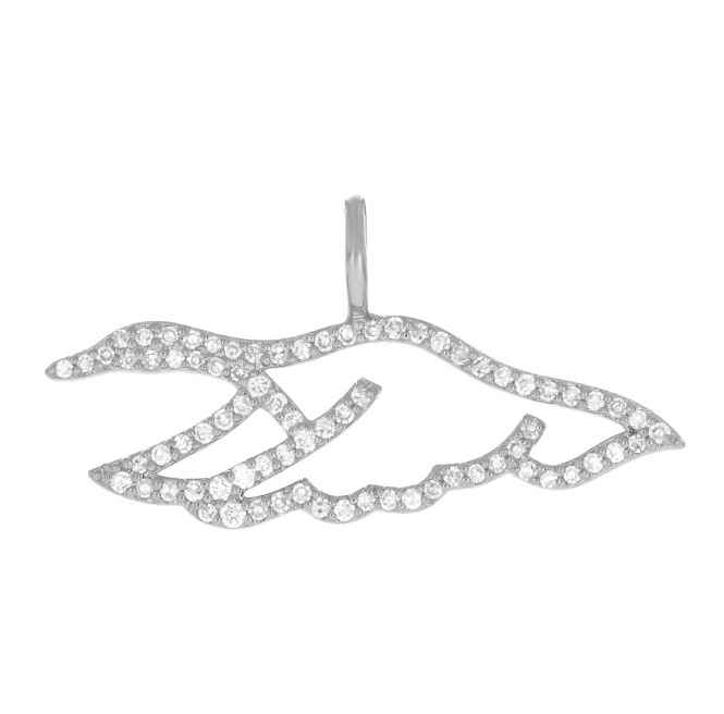 Morgan Nicole Signature Stack by Devereaux Gold Diamond Flyway Charm