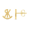 Custom Ranch Brand Stud Earrings (DESIGN DEPOSIT ONLY)