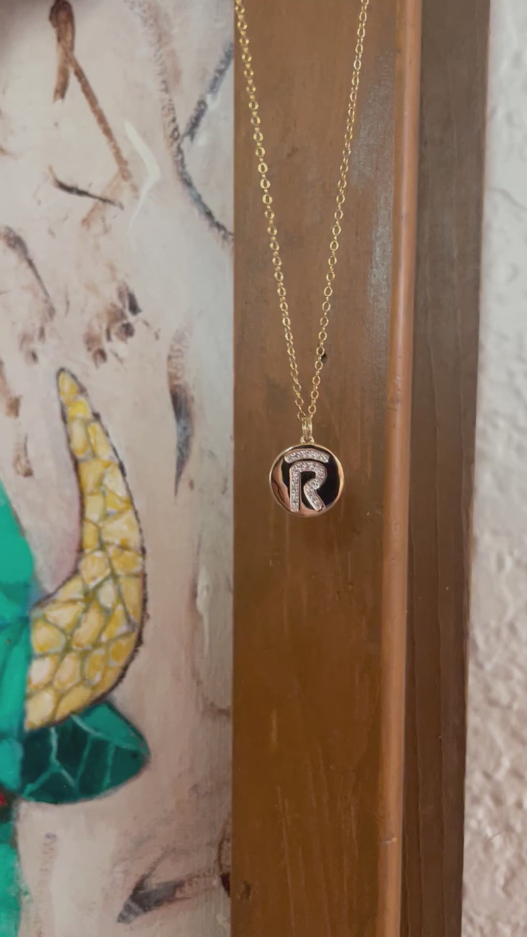 Product Video - Diamond Gold Customer Livestock Brand Disc Charm